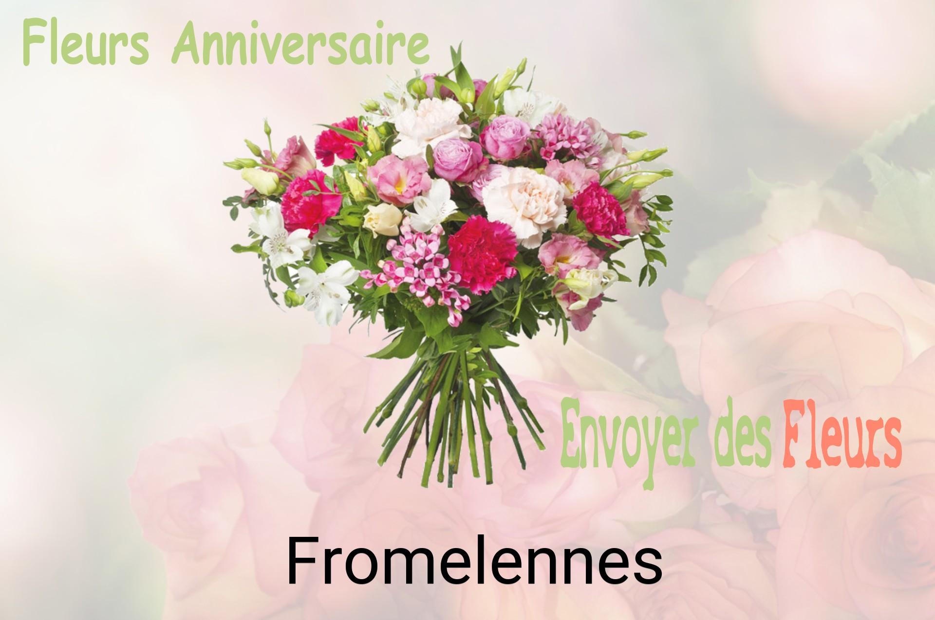 Bouquet de fleurs d’anniversaire livré à Fromelennes